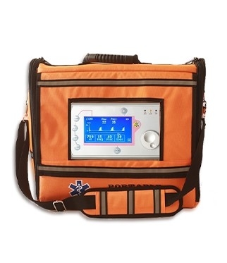 Pediatrics Emergency Transport Ventilator , AC 100V-240V Mobile Medical Ventilator