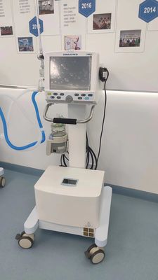 CE certified ICU ventilator with compressor Purple Horn for ICU and OR