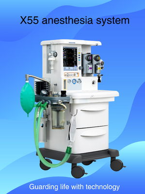 X55 siriusmed anesthesia machine good quality touchscreen ventilator