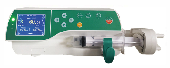 10ml/h Medical Syringe Pumps 1.5Kg Touch Screen Easy Control
