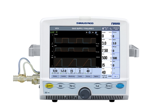 Electric Class III Ventilator Portable Medical with touch screen
