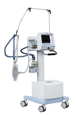 100 Alarms Portable Icu Ventilator , Pneumatically Intensive Care Breathing Machine