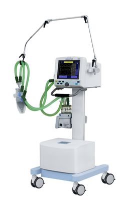 Portable Purple Horn Ventilator , Pneumatically Driven TFT Touch Screen Ventilator