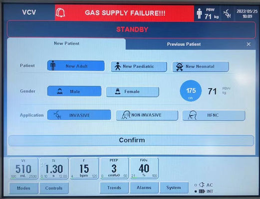 Icu Room Purple Horn Ventilator Portable Electric For Adult
