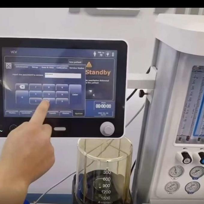 TOUCH SCREEN  VETERINARY USE ANESTHESIA MACHINE X30 MADE IN CHINA, veterinary operating table 1